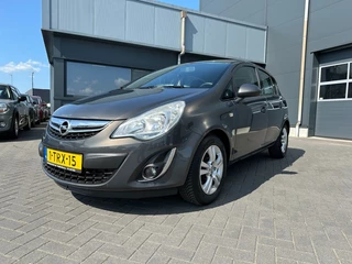 Opel Corsa 1.2-16V Design Edition Grijs Automaat 5drs, Airco, Cruise contro