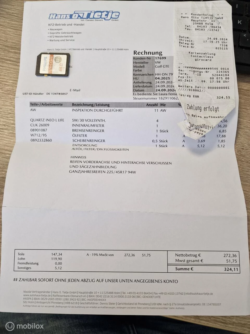 Hoofdafbeelding Volkswagen Golf