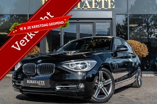 BMW 1-serie 118i Sport|LED|CLIMATE|KEYLESS|17''|LEDER