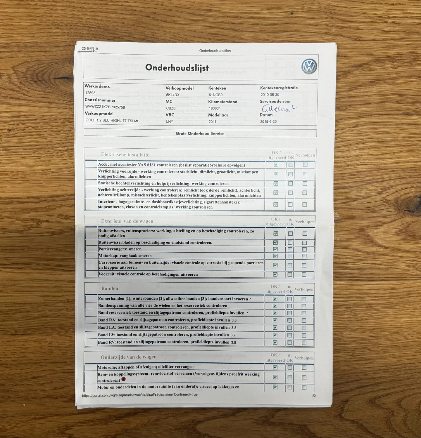 Hoofdafbeelding Volkswagen Golf