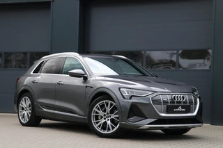 Audi e-tron 55 quattro2x |S-LINE| 409PK AdaptiveCruise Trekhaak Sportzetels Sfeerverlichting PrivacyGlass 20'Inch Memory Camera BJ2022