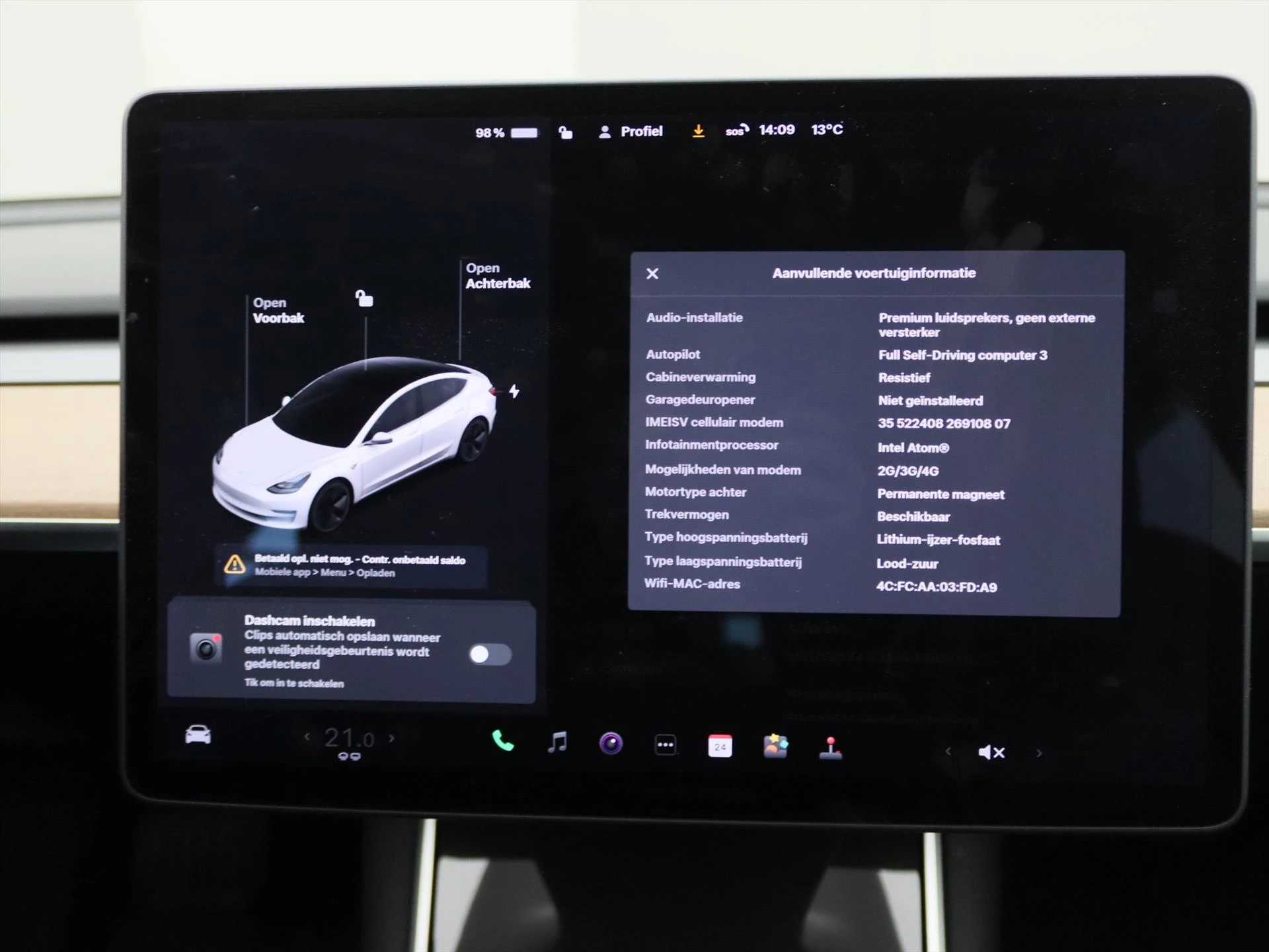 Hoofdafbeelding Tesla Model 3