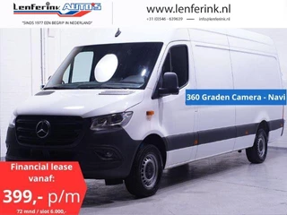 Mercedes-Benz Sprinter 315 CDI 150 pk L3H2 BPM Vrij, Navi, 360 Camera Laadruimte Pakket, PDC V+A, Cruise Control, Slechts 20 dkm!