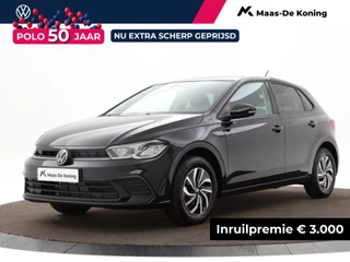 Volkswagen Polo Life Edition 1.0 TSI 95 pk 5 versn. Hand · Achteruitrijcamera · regensensor ·