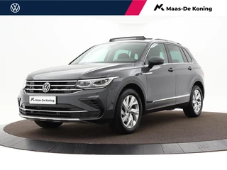 Hoofdafbeelding Volkswagen Tiguan Volkswagen Tiguan 1.5 TSI 150pk DSG Elegance · Panoramadak · Camera · Head-up Display · Elek. Achterklep · Stuur- & Stoelverwarming · Apple/Android Car Play · ACC · LED Plus ·