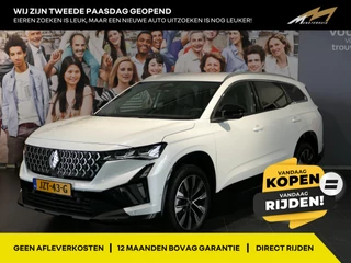 Renault Espace E-Tech full hybrid 200 techno 7p. - NIEUW! - Rondom camera - Stuur, stoel en voorruitverwarming - Parkeerassistent