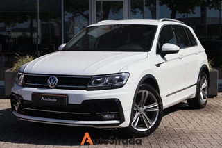 Volkswagen Tiguan 1.4 R-Line TSI | Virtual | Navi | Adaptive | Trekhaak | Stoelverwarming | Carplay | Sensoren | DAB
