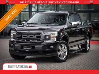 Ford F-150 USA PLATIMUM 3.5 V6 Black On Black | SuperCrew | Lpg | Cover | Pano | Face Lift | 82000 km | 5 Persoons Dubbele Cabine |