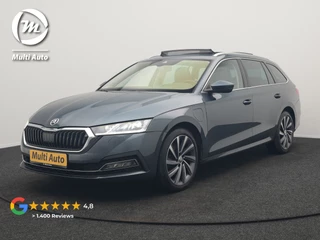 Škoda Octavia Combi 1.4 TSI Sportline Business Plug In Hybrid 204pk Dealer O.H PHEV | Panodak | Adaptive Cruise | Lederen Sportstoelen Massage & Memory | Head Up | Virtual | Camera & Parkassist | 18"L.M | Keyless |
