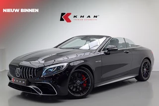 Mercedes-Benz S-klasse Cabrio S63 AMG 4MATIC Premium Plus |Luchtvering|HUD|Nachtzicht|Airscarf|