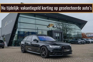 Hoofdafbeelding Audi S6 Audi S6 Avant 4.0 TFSI V8 450pk Panoramadak Supersportstoelen B&O 3d Luchtvering Matrix led Black pack