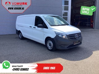 Mercedes-Benz Vito 116 CDI L3 XL EXPORT ONLY 2xSchuifdeur/ Standkachel/ Stoelverw./ Cruise/ Airco/ Trekhaak