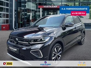 Hoofdafbeelding Volkswagen T-Cross Volkswagen T-Cross 1.0 TSI DSG R-LINE TREKHAAK/CAMERA/ACC/CARPLAY/STOELVERW