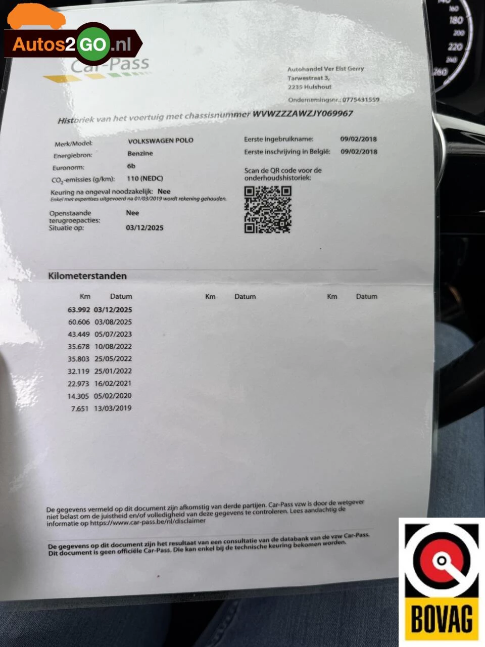 Hoofdafbeelding Volkswagen Polo