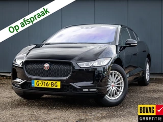 Hoofdafbeelding Jaguar I-PACE Jaguar I-PACE EV400 Business Edition S 90 kWh (400PK), 2e-Eig, Keurig-Onderh., 12-MND-BOVAG, NL-Auto, Leder, Navigatie/Apple-Carplay/Android-Auto, Keyless-Entry/Start, Parkeersensoren-V+A, Achteruitrijcamera, Stoelverwarming, Elek.-Achterklep, Privacy-Glas