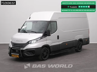 Iveco Daily 35S21 BPM VRIJ! 210PK 3.0L Automaat 2025 Black Edition model L2H2 ACC LED Tacho CarPlay Velgen Camera 12m3 Airco Trekhaak