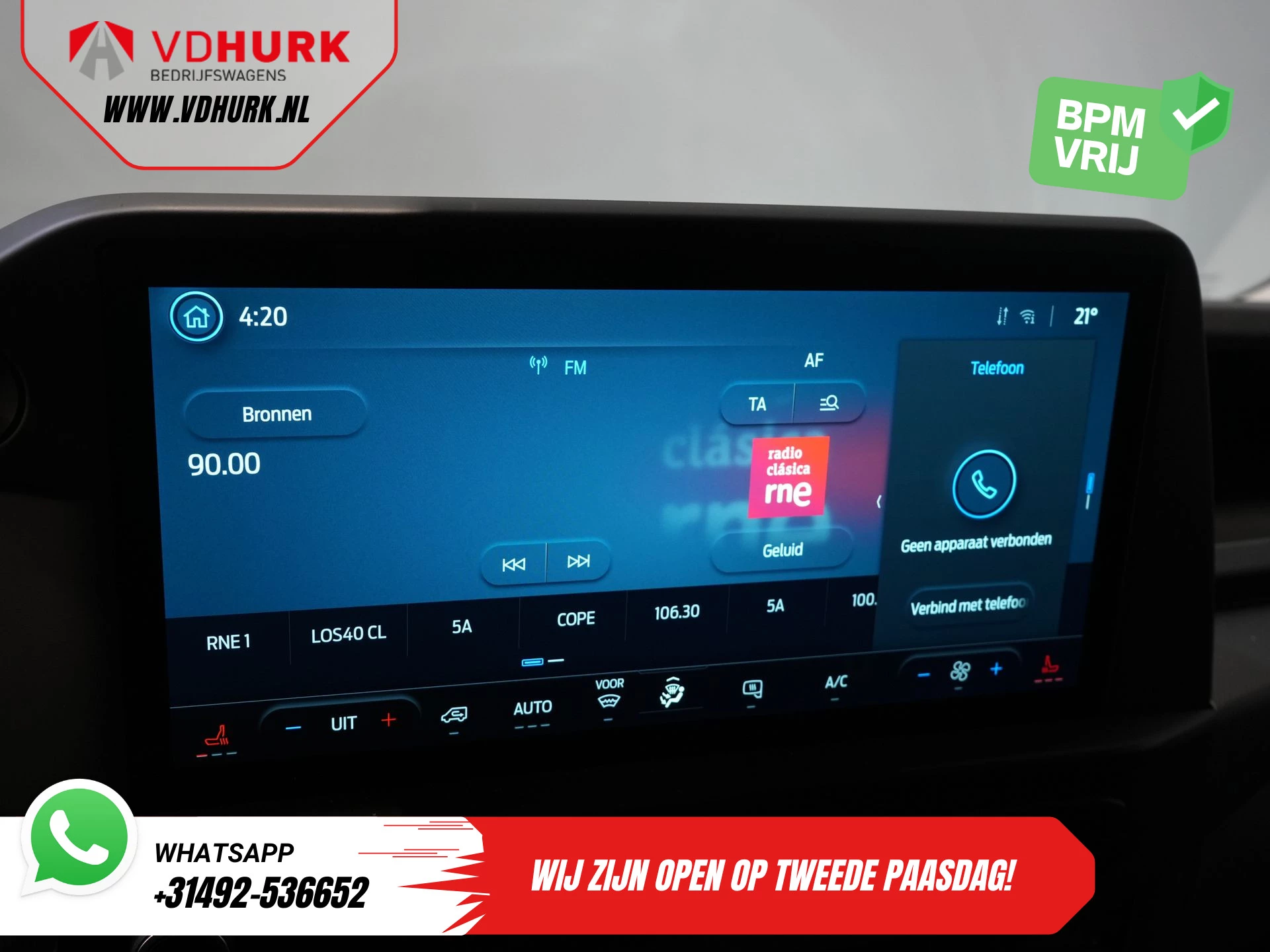 Hoofdafbeelding Ford E-Transit Custom