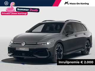 Hoofdafbeelding Volkswagen Golf Volkswagen Golf variant R-Line Edition 1.5 eTSI 150 pk 7 versn. DSG · Assistance Pakket Plus · Panoramaschuif-kanteldak · Trekhaak inklapbaar, met elektrische ontgrendeling ·
