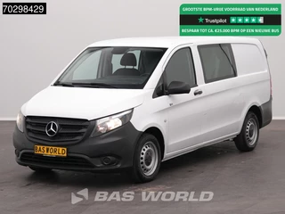 Mercedes Vito 114 CDI Automaat Dubbel Cabine L2H1 Airco Cruise Parkeersensoren Euro6 DC Doka Mixto L2 Airco Cruise control