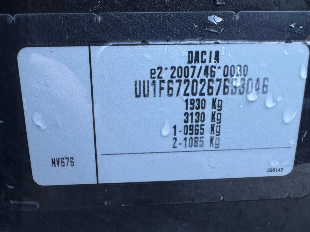 Hoofdafbeelding Dacia Dokker