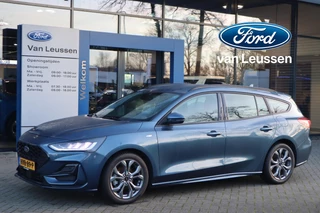 Ford Focus Wagon 125PK HYBRID ST-LINE AUTOMAAT ANDROID/APPLE NAVI CAMERA P-SENSOREN 17" LM-VELGEN