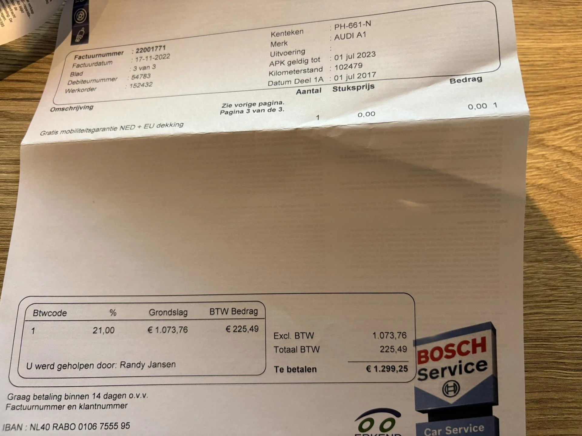 Hoofdafbeelding Audi A1