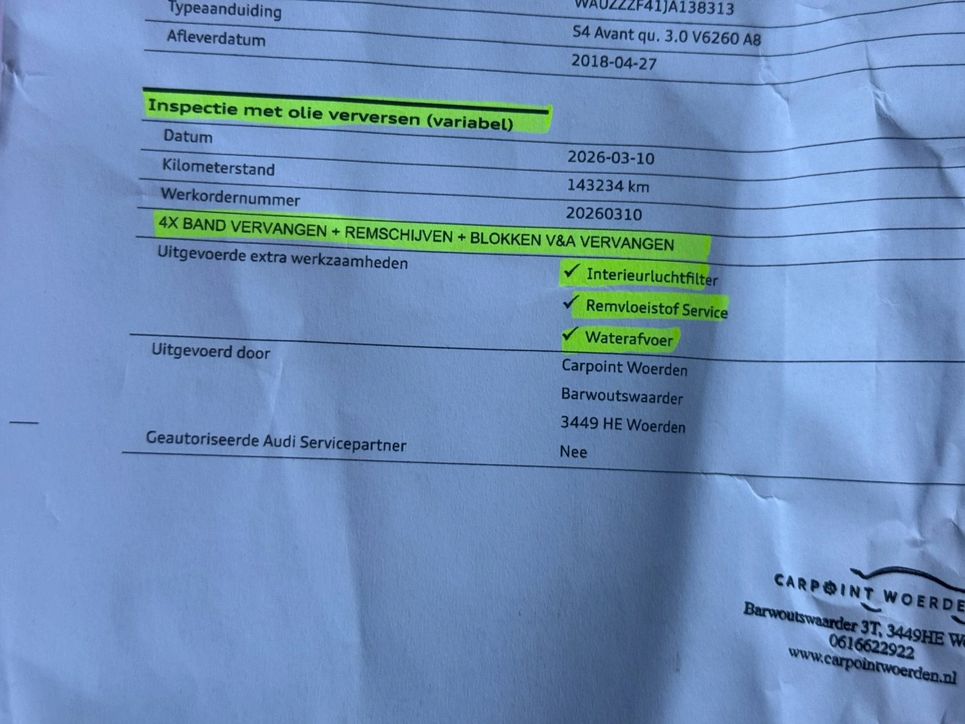 Hoofdafbeelding Audi S4