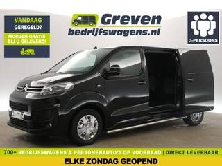 Citroën Jumpy 2.0 BlueHDI L2H1 Airco 360Camera 2xSchuifdeur Carplay Cruise PDC 3 Persoons Stoelverw.