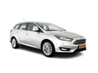 Ford Focus Wagon 1.5 TDCI Titanium Edition Aut. *NAVI-FULLMAP | FORD-SYNC-AUDIO | ECC | PDC | CRUISE | TOWBAR | SPORT-SEATS | 17''ALU*