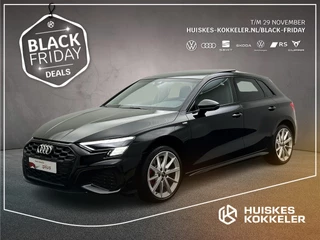 Audi A3 Sportback 45 TFSI e S Edition | Pano | Matrix | Elek Kofferklep | Audi sound | Matrix-Led | Adapt. Cruise  | Carplay | Ambient lighting | Navi | Optiek Zwart | S Line | Akoestisch glas |