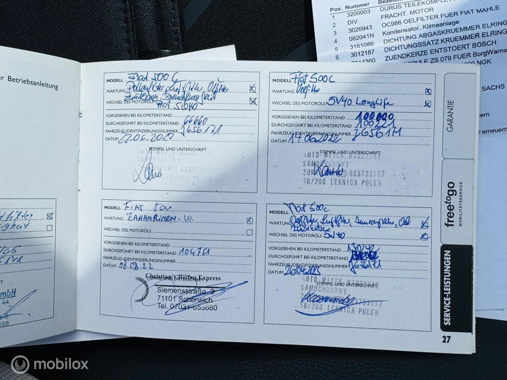 Hoofdafbeelding Fiat 500C