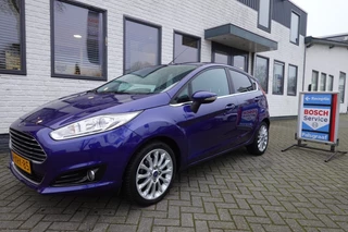 Ford Fiesta 1.0 ECOB. TITANIUM X leder,navi,chroom (Met nw Distributieriem