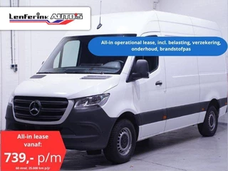 Mercedes-Benz Sprinter 317 CDI 170 pk Aut. All-In Lease Navi, Camera, Airco, Laadruimte Pakket, PDC V+A, 3-Zits