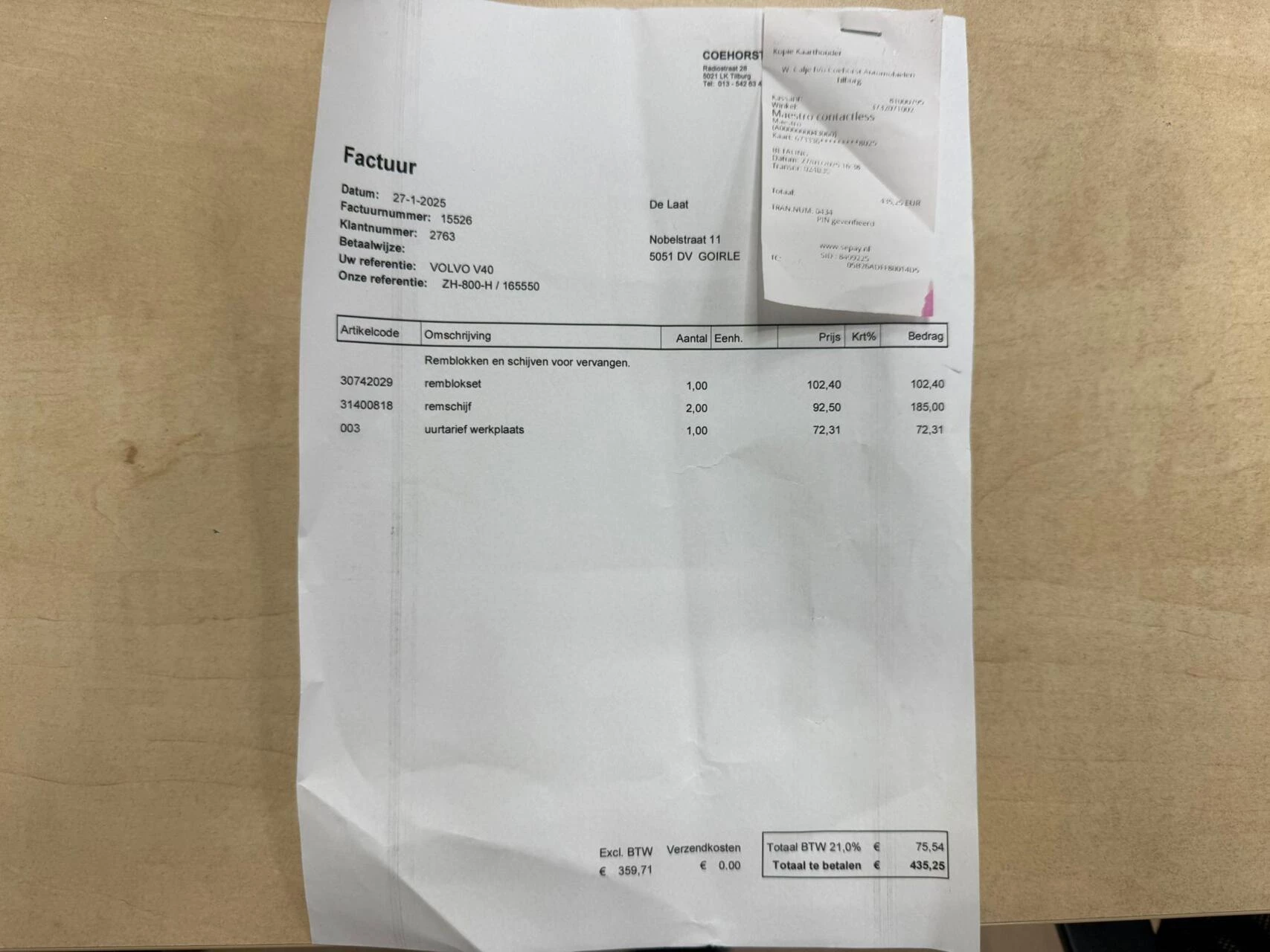 Hoofdafbeelding Volvo V40