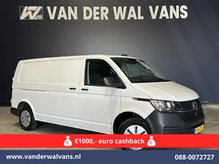 Volkswagen Transporter 2.0 TDI L2H1 Euro6 *Rijklaar Direct Rijden* Airco | Navigatie | Apple Carplay | Android Auto | Trekhaak Cruisecontrol, Parkeersensoren