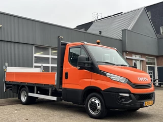 Iveco Daily 35C14 2.3 375 Laadklep 500kg Trekhaak 3500kg trekgewicht Airco 2-Persoons Open laadbak Pick-up P-up Bakwagen Telefoonverbinding 1e eigenaar Euro 6 Bpm vrij !!!