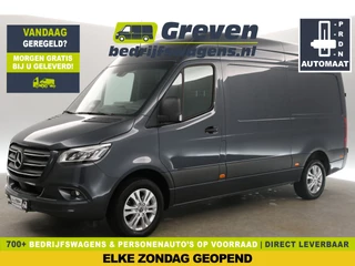 Mercedes-Benz Sprinter 315 CDI L2H2 | NIEUW | 3500KG Trekgew. 150PK Automaat Airco Adaptive-Cruise Camera PDC 17''LMV 3 Persoons LED Trekhaak