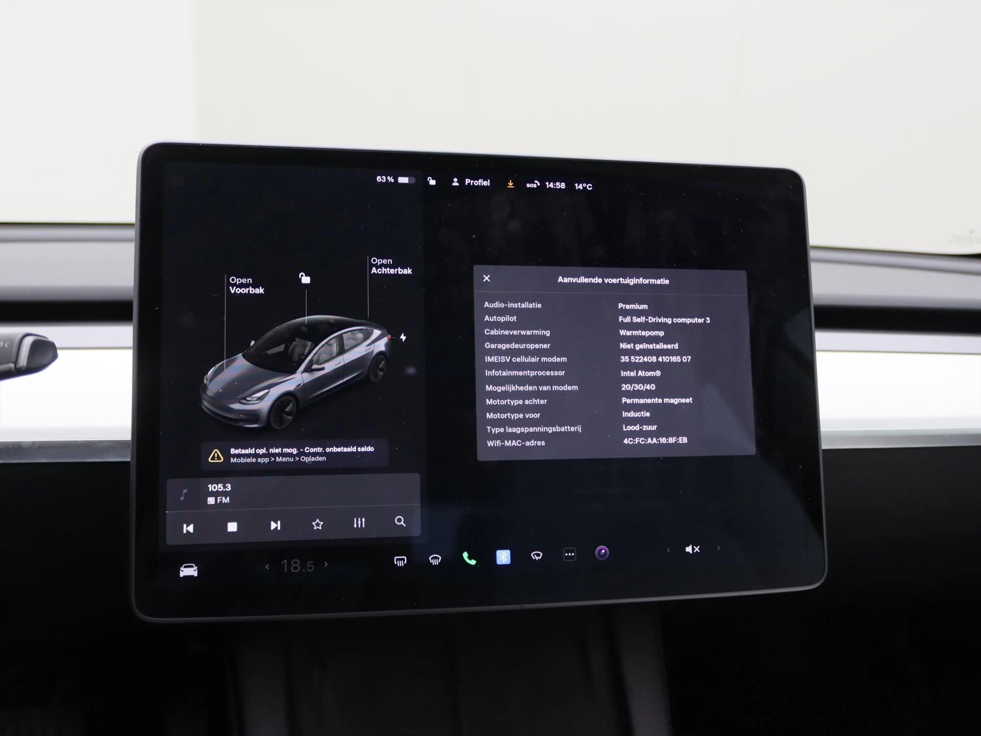 Hoofdafbeelding Tesla Model 3