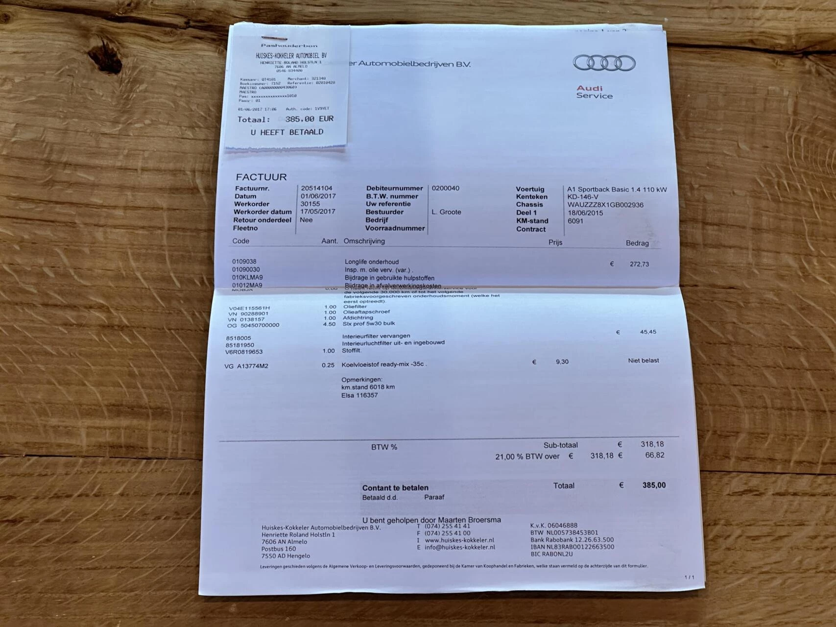 Hoofdafbeelding Audi A1 Sportback