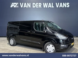 Ford Transit Custom 2.0 TDCI 131pk L2H1 Euro6 Airco | Camera | Leder | Navigatie | LED | Cruisecontrol Verwarmde Voorruit, Parkeersensoren, Bijrijdersbank, 2800kg trekvermogen