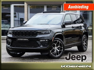 Hoofdafbeelding Jeep Grand Cherokee Jeep Grand Cherokee 4xE Summit Reserve Black Line SUPER AKTIE