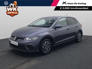 Hoofdafbeelding Volkswagen Polo Volkswagen Polo 1.0 TSI 95 pk Life Edition · Camera ·Apple/Android Car Play · P-Sensoren · 15'' Inch  · MEGA Sale · Prijs is inclusief inruilpremie ·