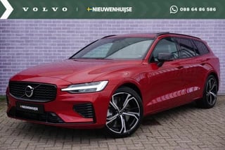 Volvo V60 2.0 T6 Recharge AWD Plus Dark | Panorama-schuifdak | Camera | Harman Kardon | LED Koplampen | Zwarte Hemel |