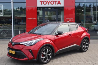 Toyota C-HR 1.8 HYBRID STYLE JBL-AUDIO LEDER STOELVERW. BLIND-SPOT NAVI AD-CRUISE 18'' LM-VELGEN NL-AUTO