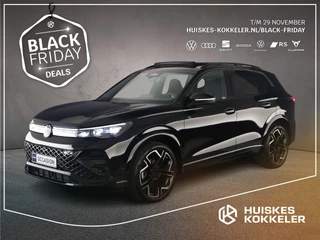 Volkswagen Tiguan R-Line Edition 1.5 eTSI 150pk DSG Automaat Trekhaak, Panoramadak, Black Style, Adaptive cruise control, Elektrische achterklep, 360 camera, Achteruitrijcamera