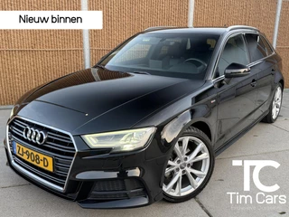 Audi A3 Sportback 30 TFSI S-line Sport Automaat | Dakrails | LED verlichting | Climate & cruise control | Afgevlakt stuurwiel | 18 inch velgen | Navigatiesysteem MMI | Parkeersensoren achter