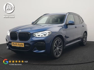 BMW X3 xDrive30e M Sport PHEV 293pk Dealer O.H. | Trekhaak Af Fabriek | Head Up | Camera | Sportstoelen Verwarmd | Harman & Kardon | Keyless | Blis | Apple Carplay | Sfeerverlichting | Cruise Control | 20''L.M. | Navigatie | DAB | Plug In Hybrid |