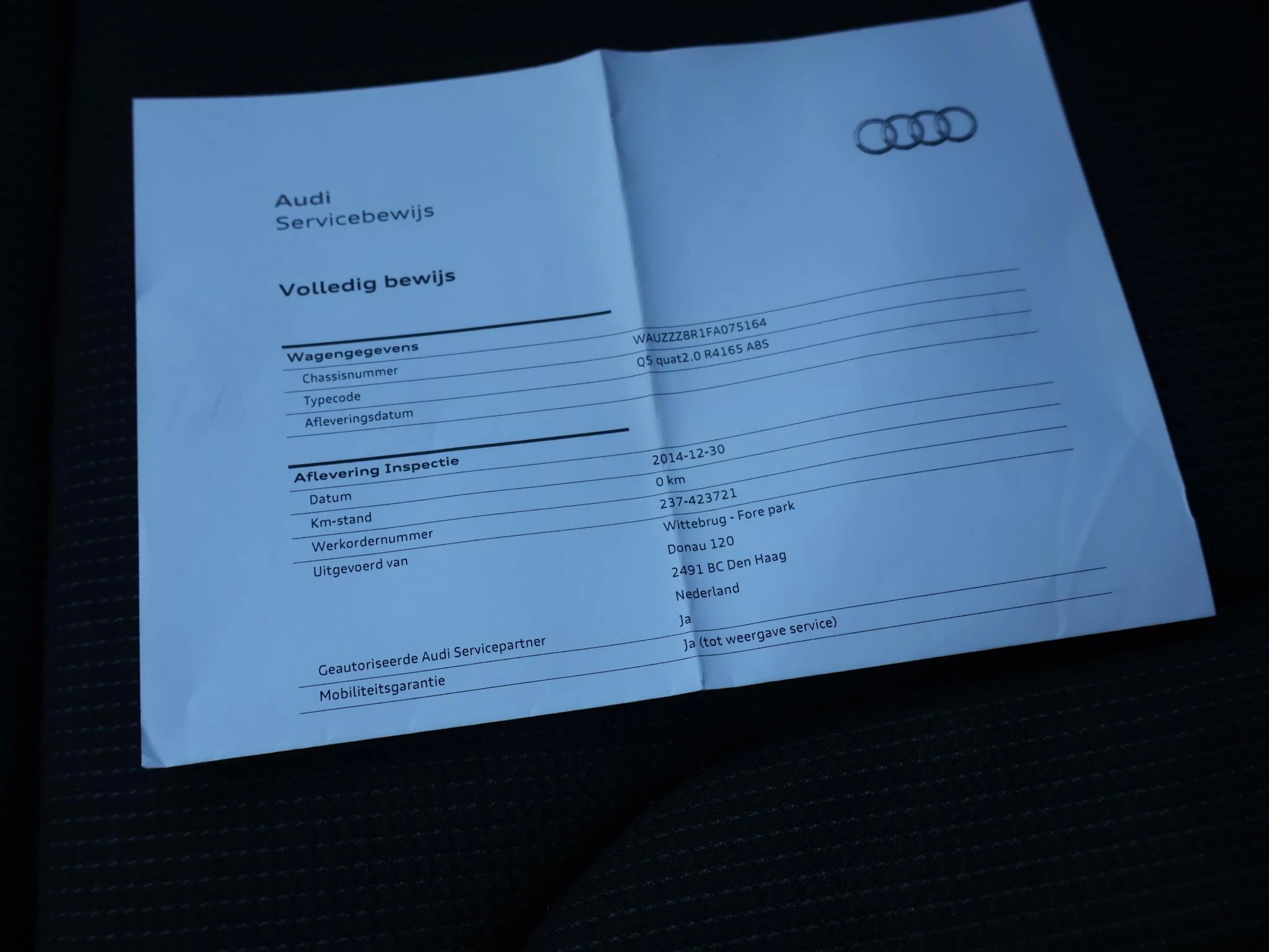 Hoofdafbeelding Audi Q5