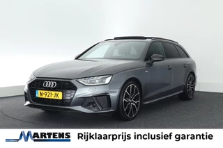 Audi A4 Avant 35 TFSI 150pk S edition Competition Trekhaak Camera B&O ACC Leder Matrix-LED HUD Stoelverwarming Panoramadak
