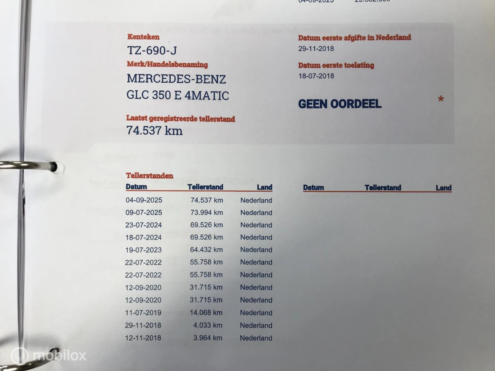 Hoofdafbeelding Mercedes-Benz GLC
